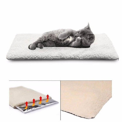 Soft Fleece Self Heating Pet Bed